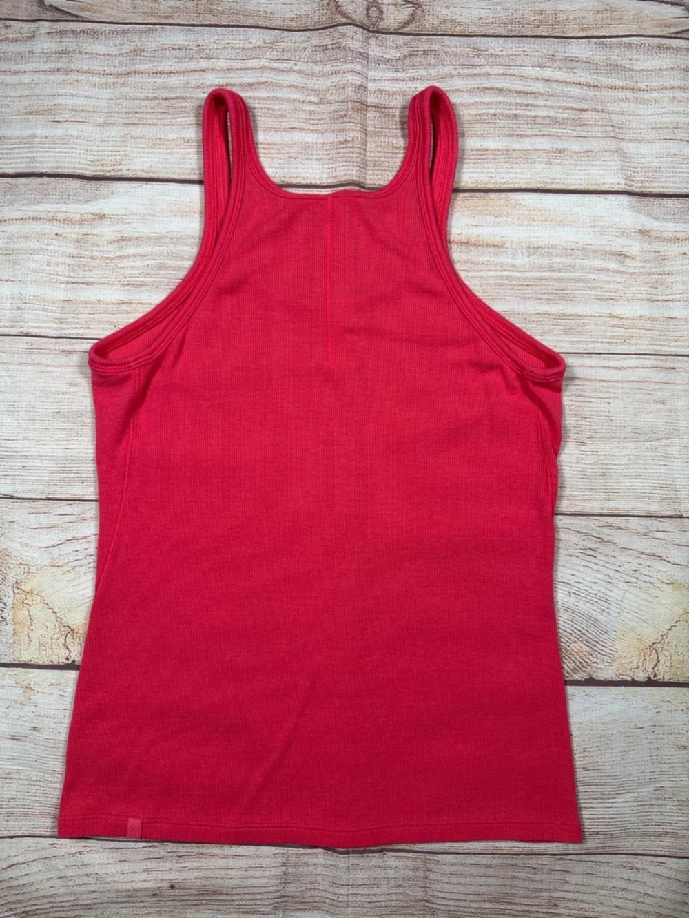 Lululemon Bright Pink Ribbed Racerback Tank‎ Top